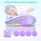 Seenda Rechargeable Wireless RGB Mouse mit Jiggler-Funktion, violett, USB Vorschaubild