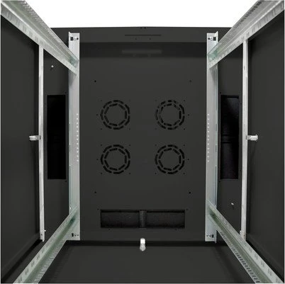 Digitus Professional Dynamic Basic Serie Wandschrank 42HE, Sicherheitsglastür, IP2X, schwarz, 800mm tief