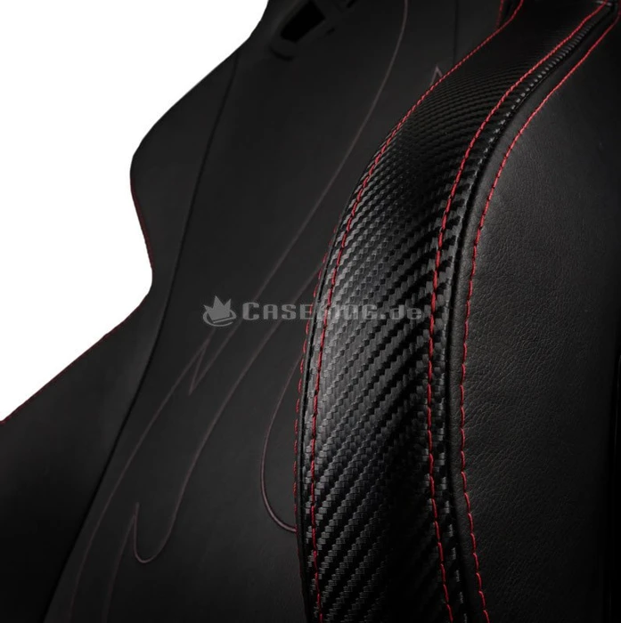 Nitro Concepts S300 EX Stealth Carbon Black Bürostuhl, schwarz
