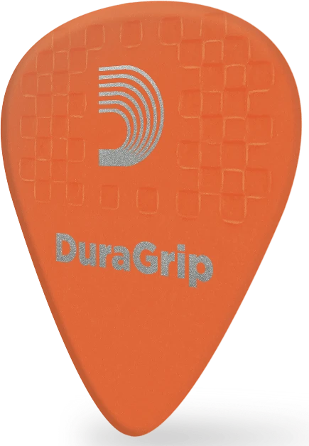 D'Addario Duralin Duragrip Pick, Light Gauge (.60mm), 10-Pack