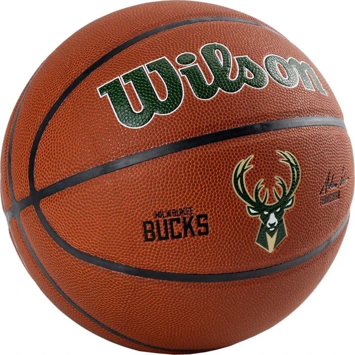 Wilson NBA Team Alliance Milwaukee Bucks Basketball
