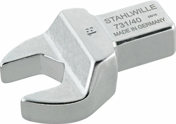 Stahlwille 731/10 Einsteck-Maulschlüssel 9x12mm, 15mm