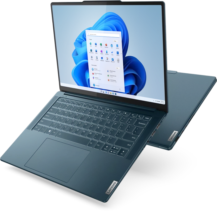 Lenovo Yoga 9 Pro 14IRP8, Tidal Teal, Core i7-13705H, 32GB RAM, 1TB SSD, GeForce RTX 4050, DE