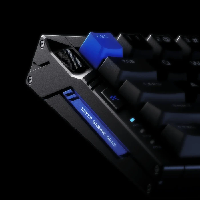 Mchose Ace 68 Turbo HE Gaming Keyboard, Galaxy Orange, LEDs RGB, Mount Tai Magnetic Switch GT, USB, US