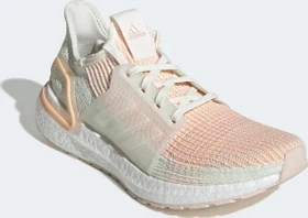 adidas Ultraboost 19 off white/glow orange (Damen)
