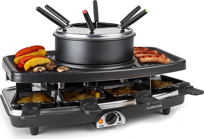Klarstein Entrecôte 2in1 Raclette/Fondue