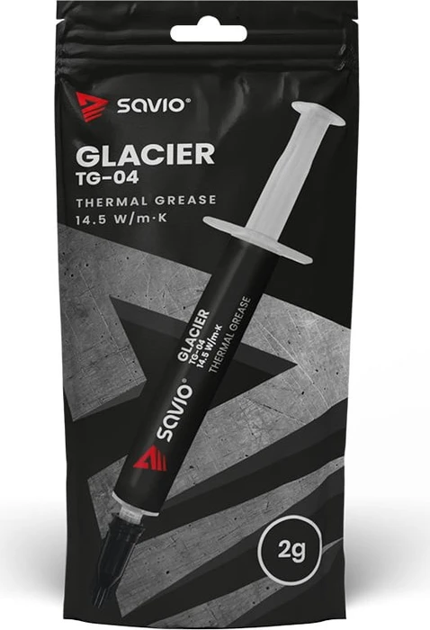 Savio TG-04 Glacier Wärmeleitpaste, 2g, inkl. Spatel