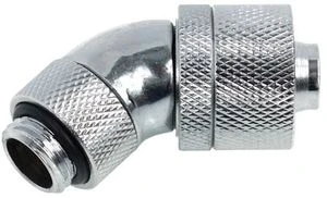 Alphacool HF Schraubanschluss 45° G1/4", chrome