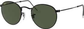 Ray-Ban RB3447 Round Metal Legend Gold 53mm polished black/g15 green