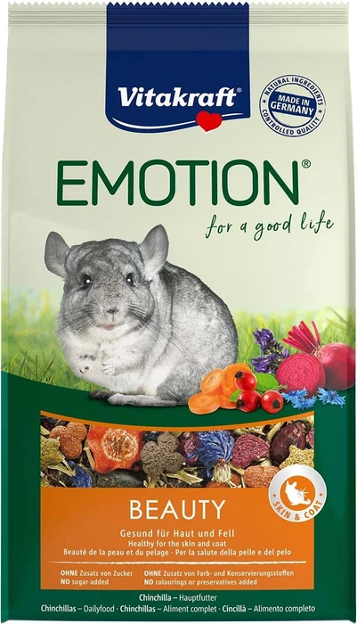 Vitakraft Emotion Beauty Selection All Ages Chinchillas, 600g