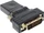 InLine HDMI [Buchse] auf DVI [Stecker] flexibler Adapter (17660W)