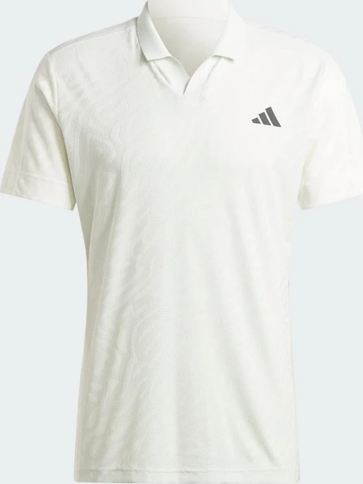 adidas Tennis Airchill Pro FreeLift Poloshirt kurzarm off white/crystal jade (Herren)