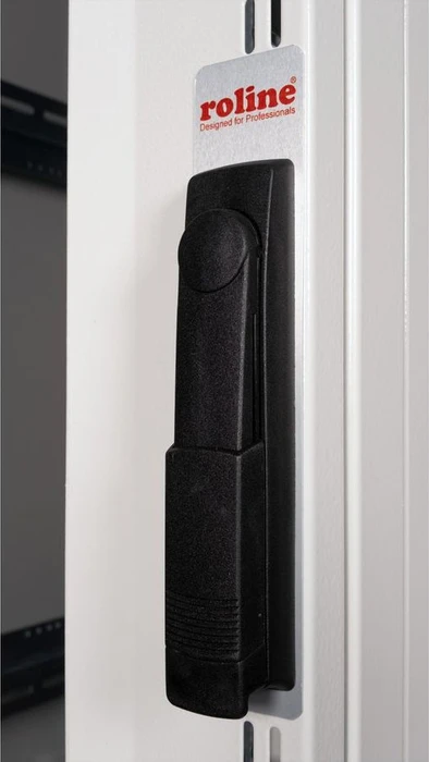 Roline / Secomp Pro Serie 19" Serverschrank 36HE, montiert, Glastür, IP20, RAL 7035, 1000mm tief