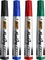BIC Marking 2300 ECOlutions Permanentmarker Keilspitze 3.7-5.5mm schwarz/blau/rot/grün, 4er-Set, Blister Vorschaubild