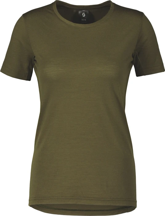 Scott Commuter Merino Trikot kurzarm fir green (Damen)