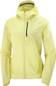 Salomon Bonatti Cross Wind Funktionsjacke charlock/deep black (Damen)