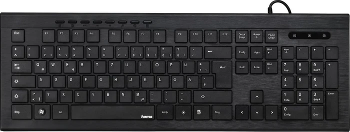 Hama Anzano schwarz, USB, DE