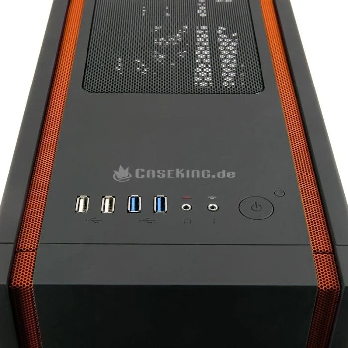 BitFenix Shinobi schwarz/orange