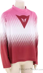 Dainese Scarabeao Trikot langarm rosa/weiß (Junior)