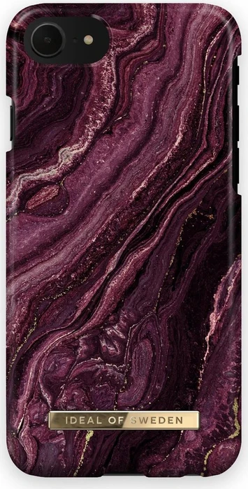 iDeal of Sweden Fashion Case für Apple iPhone 6/6s/7/8/SE Golden Plum