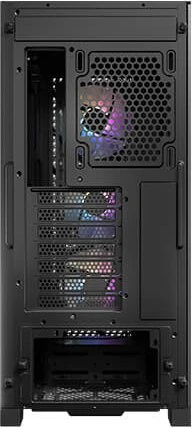 Antec P20C ARGB, schwarz, Glasfenster