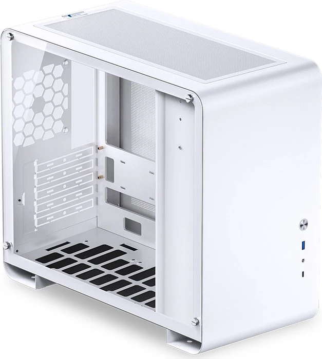 Jonsbo U4 Mini White, weiß, Glasfenster