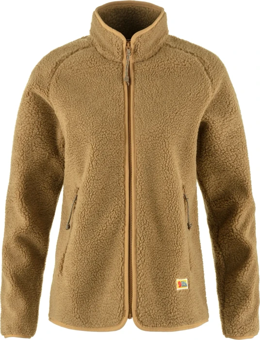 Fjällräven Vardag Pile Fleece Jacke buckwheat brown (Damen)