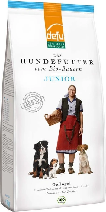 defu Geflügel Junior Hundefutter, 3kg
