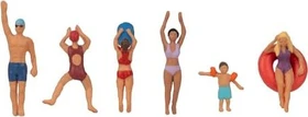 Faller Miniaturfiguren - Beim Baden und Schwimmen