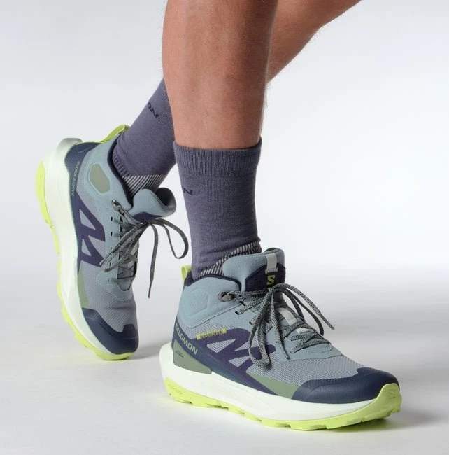 Salomon Elixir Activ Mid Gore-Tex trooper/maritime blue/sharp green (Herren)