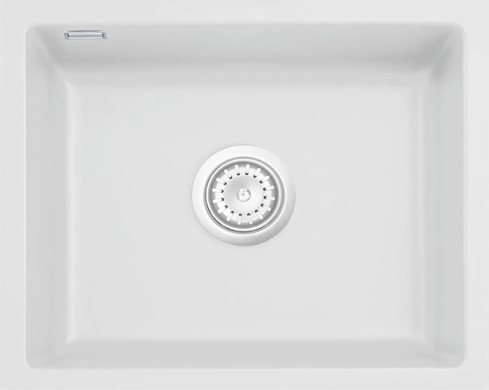 systemceram Mera 50 U/g Unterbau Becken mittig satin