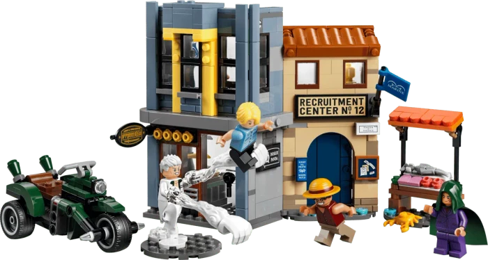 LEGO One Piece - Showdown mit Kapitän Smoker