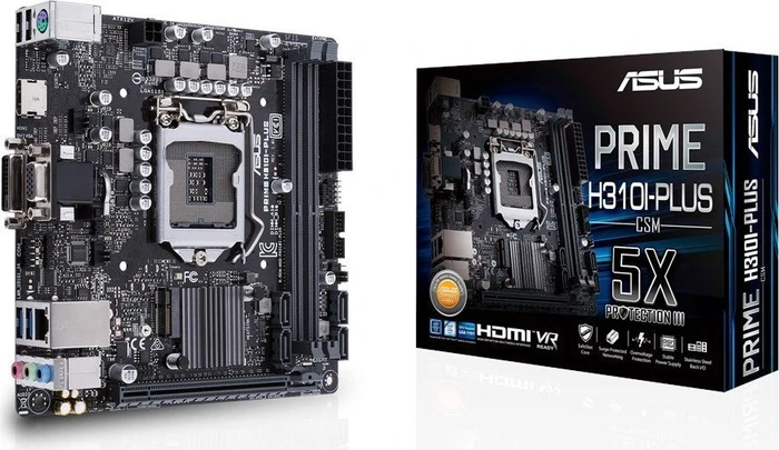 ASUS Prime H310I-Plus/CSM (Intel 1151 v2)