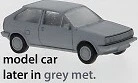 Brekina VW Polo II Coupe metallic grau 1985
