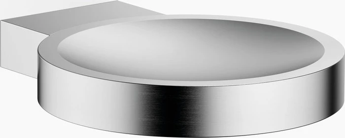 Dornbracht Madison Seifenschale mit Halter rund chrom gebürstet