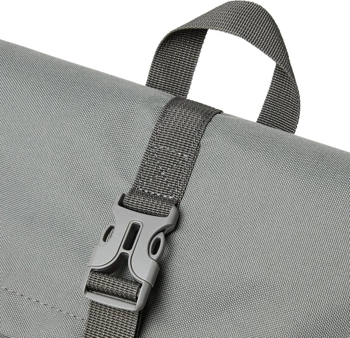 RivaCase Gremio 5567 Eco 15L Rolltop Rucksack, grau