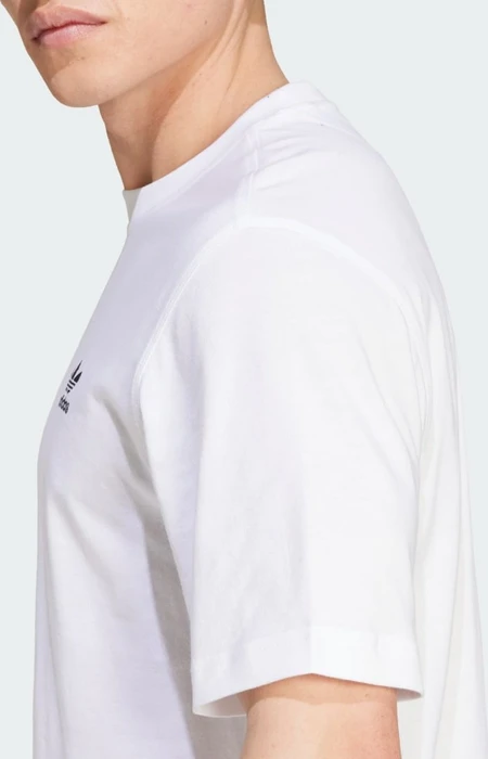 adidas Trefoil Essentials T-Shirt kurzarm weiß (Herren)