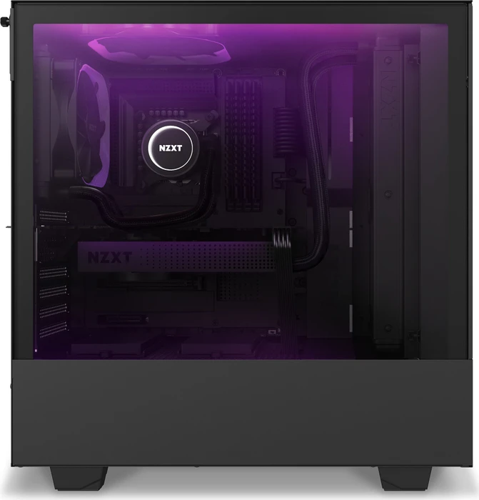 NZXT H510 Elite, schwarz, Glasfenster