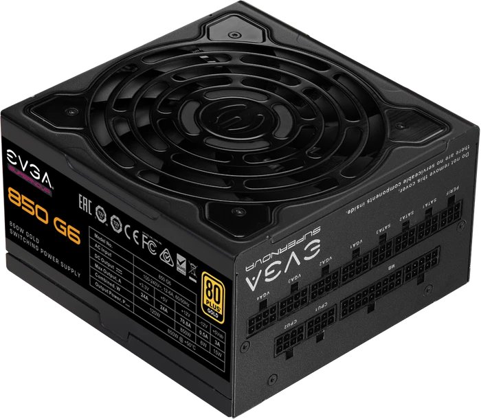 EVGA SuperNOVA G6 850 850W, ATX