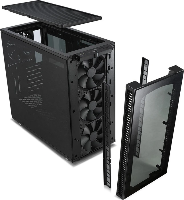 Fractal Design Define S2 Vision Blackout, Glasfenster