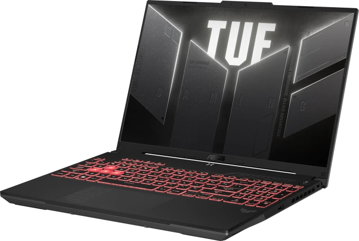 ASUS TUF Gaming A16 FA607NUQ-RL038W, Mecha Gray, Ryzen 7 170, 16GB RAM, 512GB SSD, GeForce RTX 4050, DE