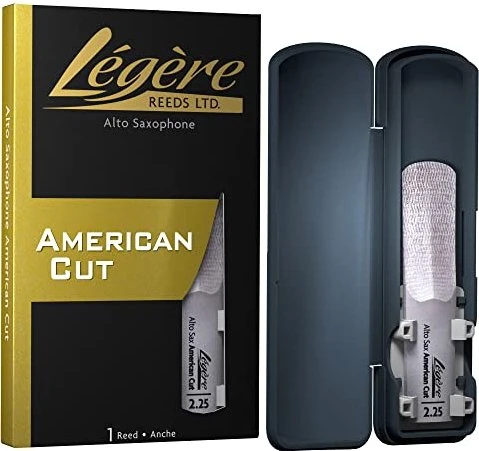 Légère Alto Saxophone Reed, American Cut, Stärke 2.25, 1 Stück
