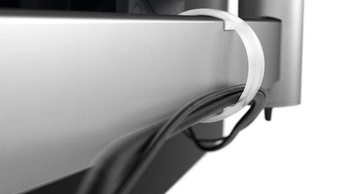 Durable Monitor Halterung silber