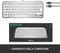 Logitech MX Keys Mini, LEDs weiß, Logi Bolt, Pale Gray, weiß/grau, USB/Bluetooth, IT Vorschaubild