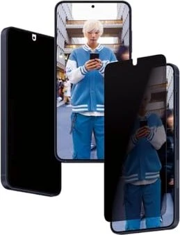 PanzerGlass Ultra-Wide Fit Privacy with EasyAligner für Samsung Galaxy S24