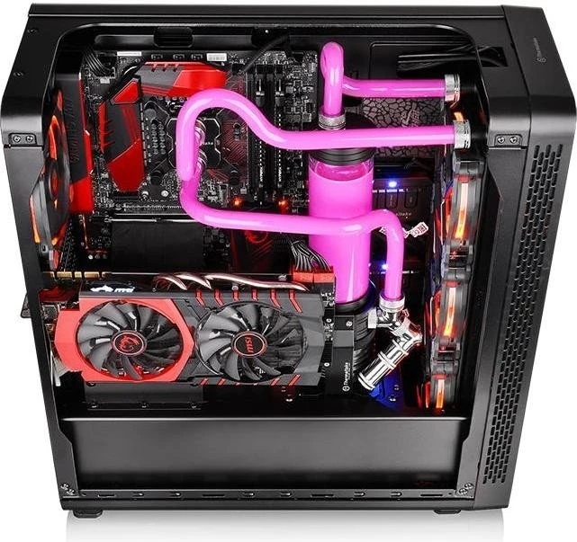 Thermaltake View 27 Gull-Wing schwarz, Acrylfenster