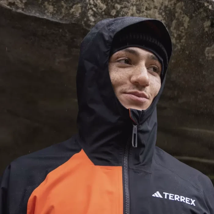 adidas Terrex Multi 2L Rain.RDY Funktionsjacke semi impact orange/black (Herren)