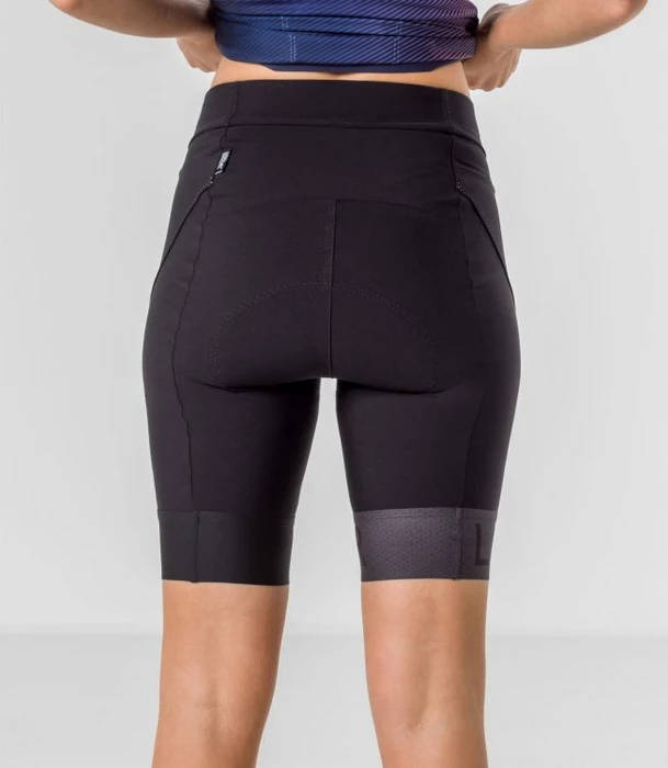 Löffler Hotbond RF SQL Fahrradhose kurz schwarz (Damen)