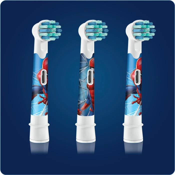 Oral-B Kids Spiderman Kinder-Ersatzbürste, 3 Stück