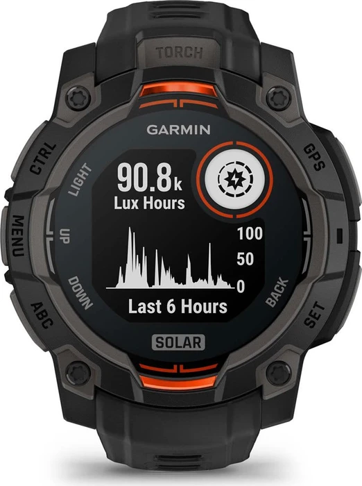 Garmin Instinct 3 Solar 45mm schwarz